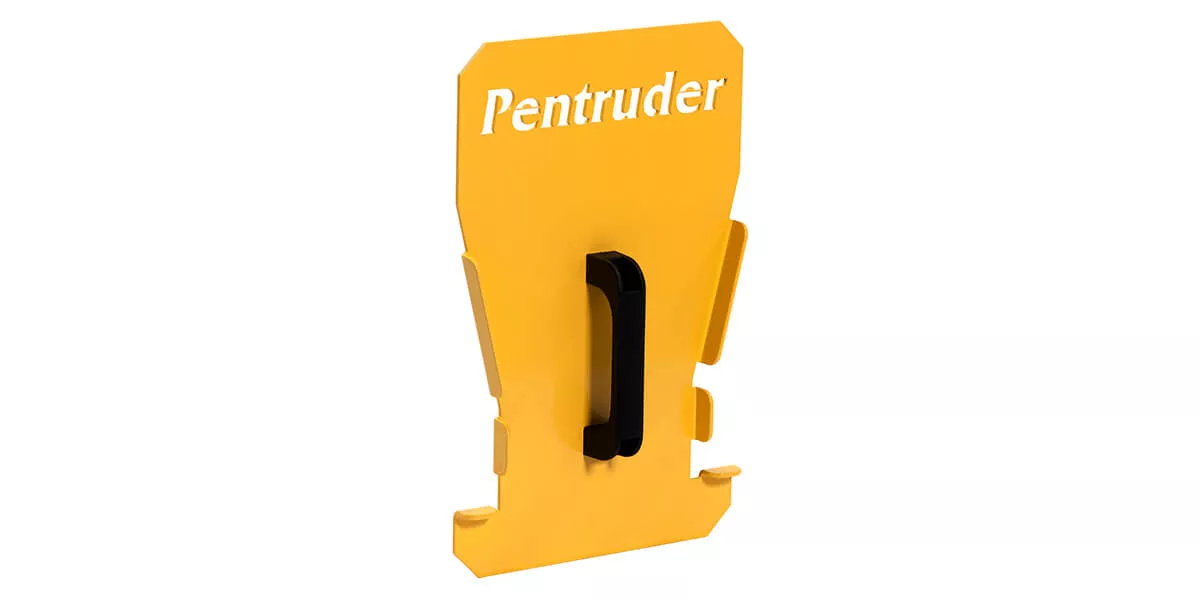 Шаблон для упрощения монтажа направляющих стенорезной машины Pentruder